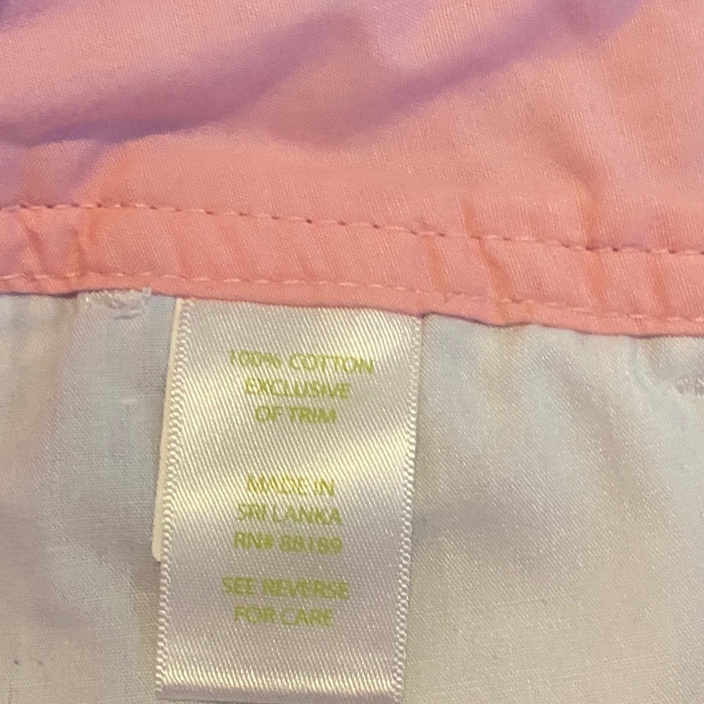 Lilly Blue & White Seersucker Buttercup Shorts - Sz 6 - Picture 3 of 4